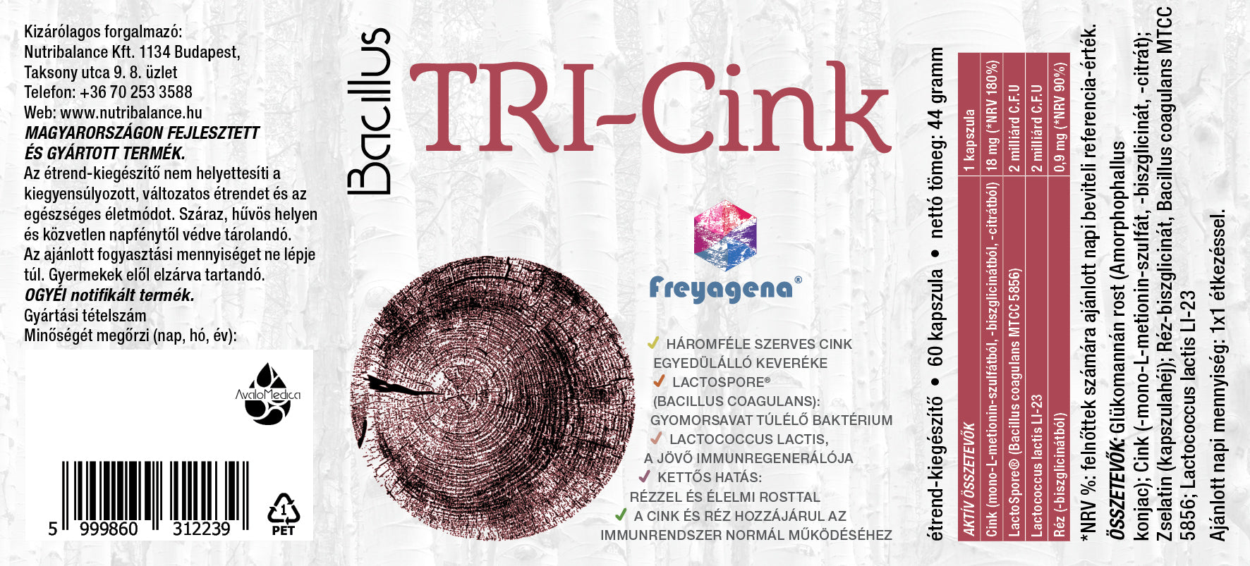Freyagena Probio TRI-Cink