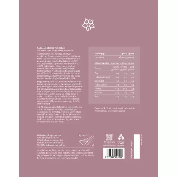 GAL Laktoferrin plus 120gr