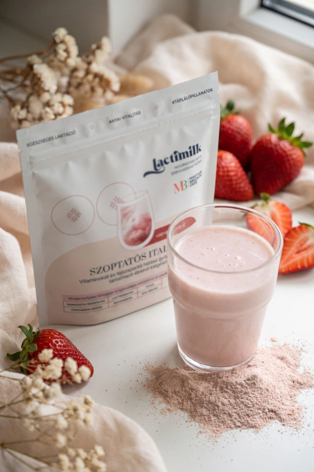 Lactimilk tejtermelést támogató szoptatós italpor - több ízben