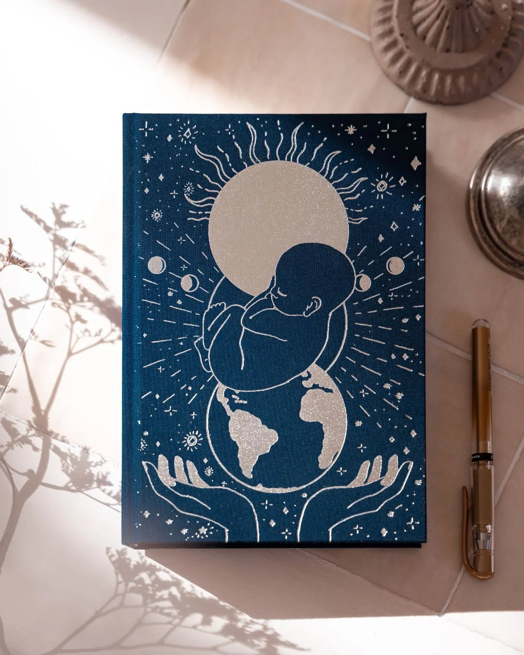 Postpartum napló - Modern Goddess (Arany-Fehér és Ezüst-Sötétkék színekben)