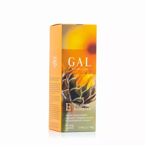 GAL E-vitamin-komplex 100 NE könnyen adagolható olajos csepp formában