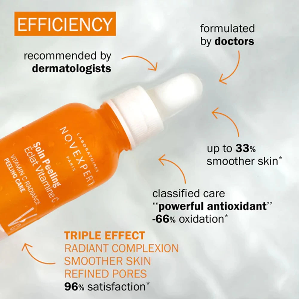 NOVEXPERT C-vitamin peeling szérum ragyogásra