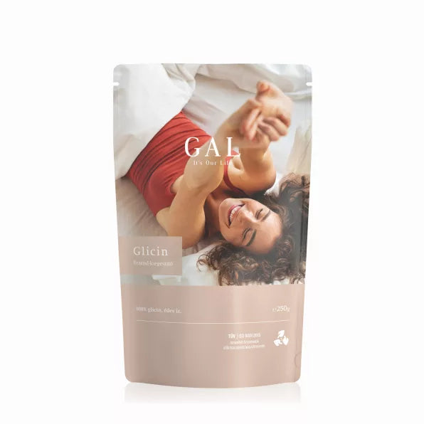 GAL Glicin 250g édes ízű aminosav nyugodt alváshoz és idegrendszerre