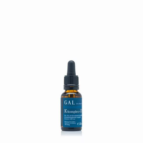 GAL K-komplex + D3 500mcg K-vitamin komplex és 4000NE D3 csepp formában