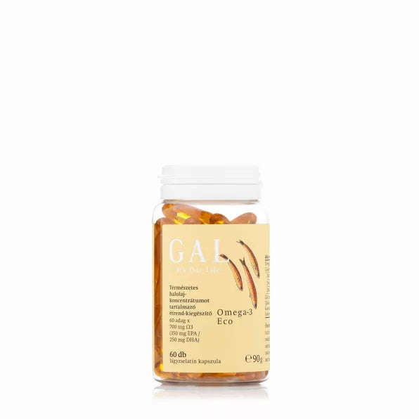 GAL Omega-3 Eco 700mg 60 kapszula nagy dózisú EPA DHA bevitelre