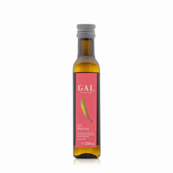 GAL Ω3 Halolaj 250ml tisztított omega-3 zsírsavak szív és agy támogatására