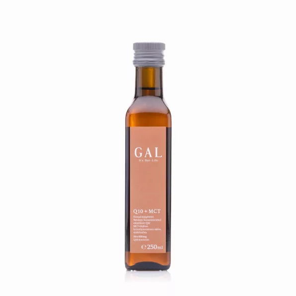 GAL Q10 + MCT 250ml folyékony Q10 koenzim közepes láncú zsírsavakkal