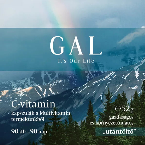 GAL Multivitamin utántöltő kapszulák teljes spektrumú vitaminokkal