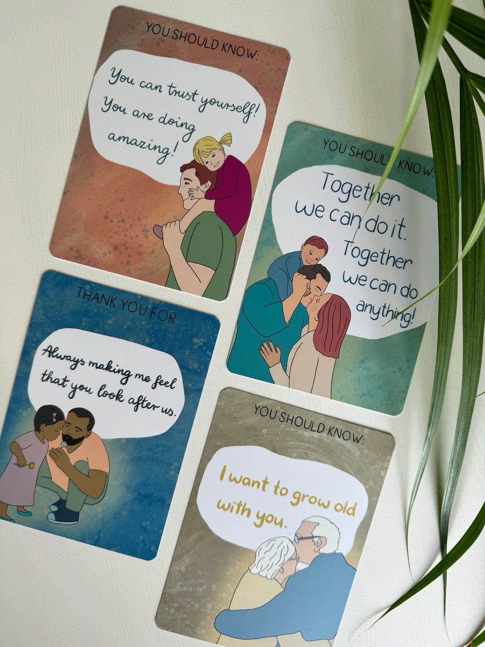 MG Father Cards daily mantras for involved fathers