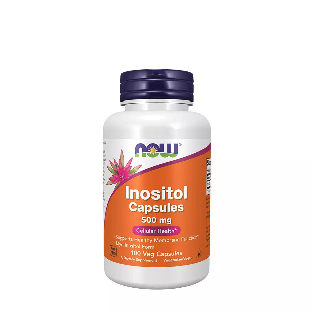 Now Inositol 500mg 100 kapszula hormonális egyensúlyra