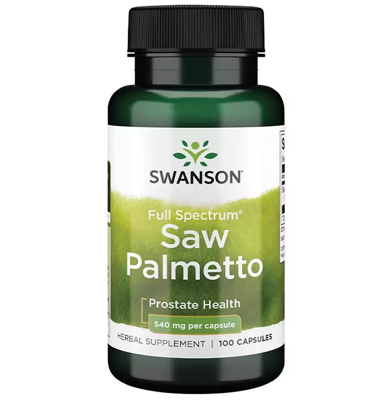 Swanson Saw Palmetto - Fűrészpálma Kivonat (100 Kapszula)
