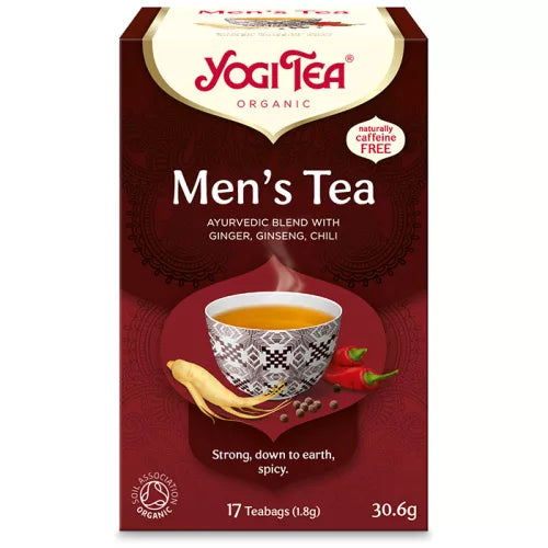 Yogi Tea Férfiaknak bio tea vitalitás támogatásra családi egyensúlyhoz