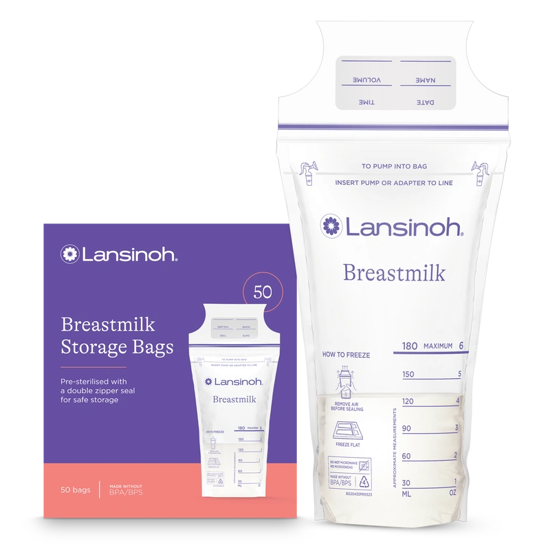 Lansinoh anyatejtároló zacskó 50 db