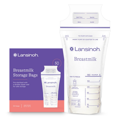 Lansinoh anyatejtároló zacskó 50 db