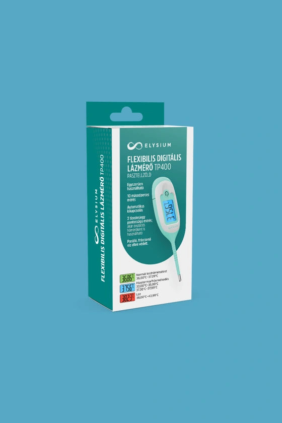 Elysium TP400 flexibilis lázmérő zöld