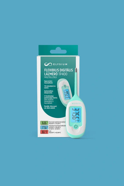 Elysium TP400 flexibilis lázmérő zöld