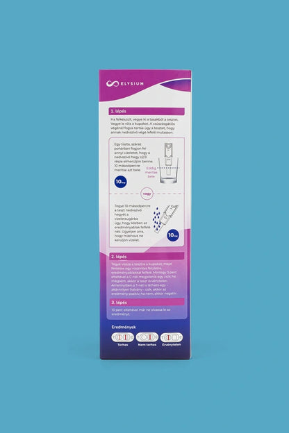 Elysium gyors kimutatású vizeletsugaras terhességi teszt - hCG 20 mIU/ml - 1 db