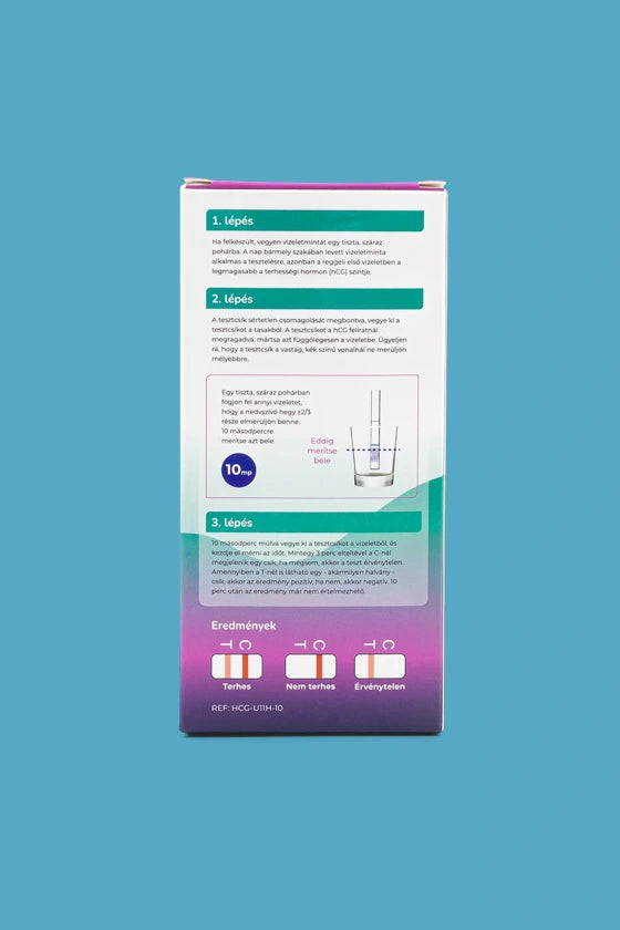 Elysium korai kimutatású terhességi tesztcsík - hCG 10 mIU/ml - 2 db - 1 doboz