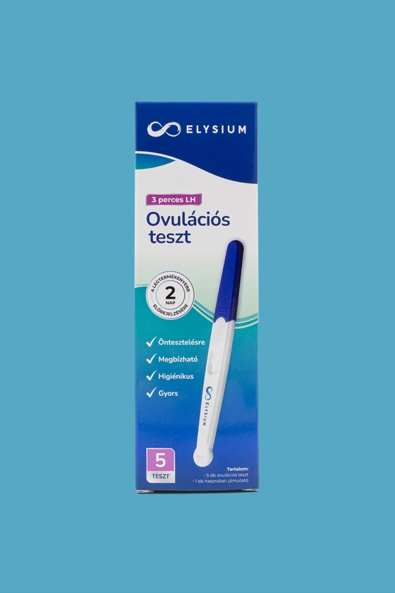 Elysium ovulációs teszt - LH 30 mIU/ml - 5 db