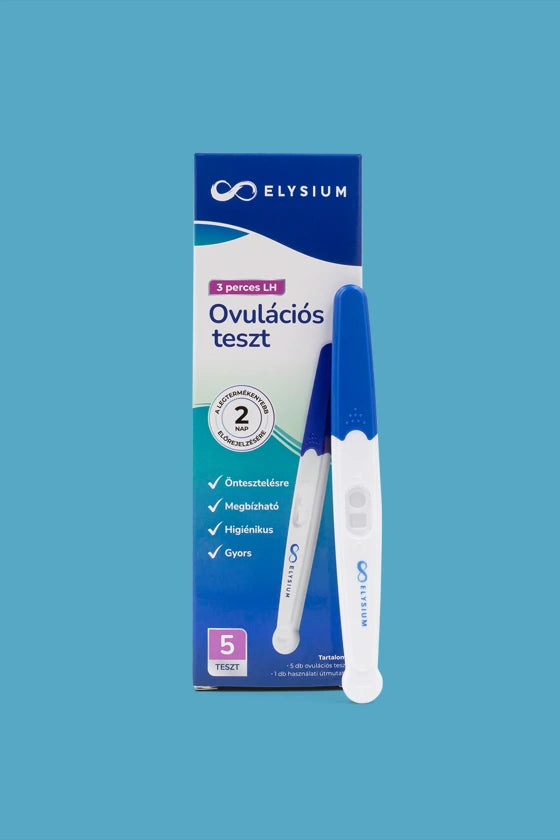 Elysium ovulációs teszt - LH 30 mIU/ml - 5 db