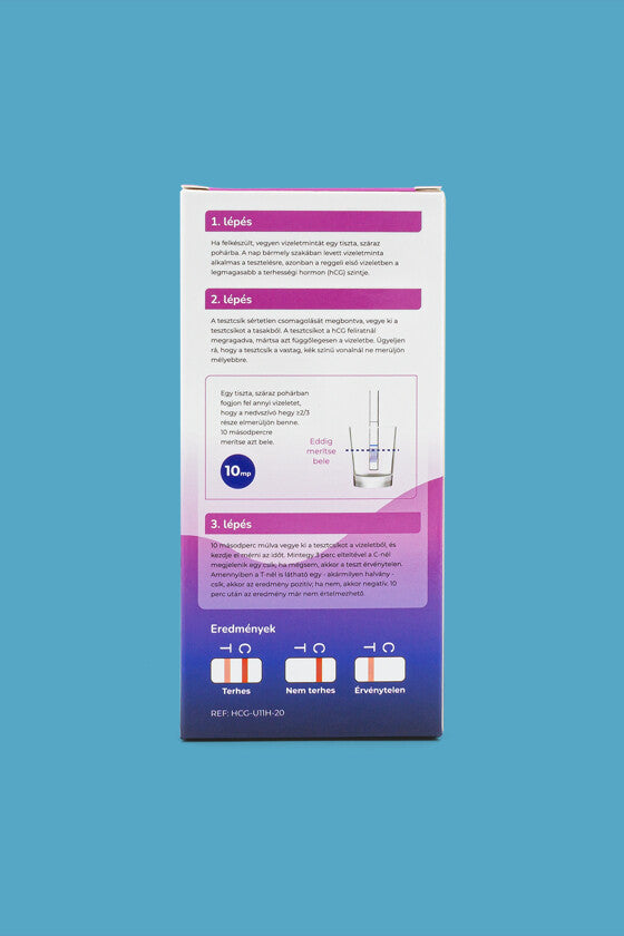 Elysium gyors kimutatású terhességi tesztcsík - hCG 20 mIU/ml - 2 db
