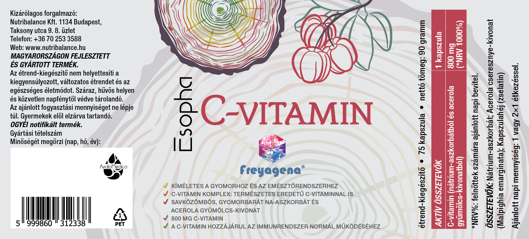 Freyagena Esopha C-vitamin