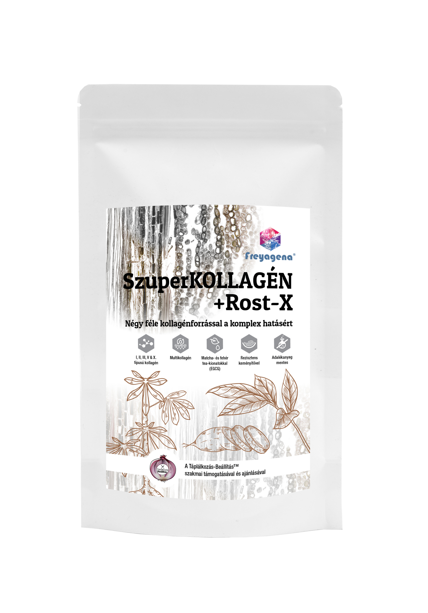 Freyagena SzuperKOLLAGÉN+Rost-X multikollagén por