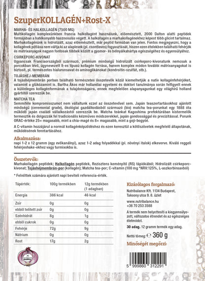 Freyagena SzuperKOLLAGÉN+Rost-X multikollagén por