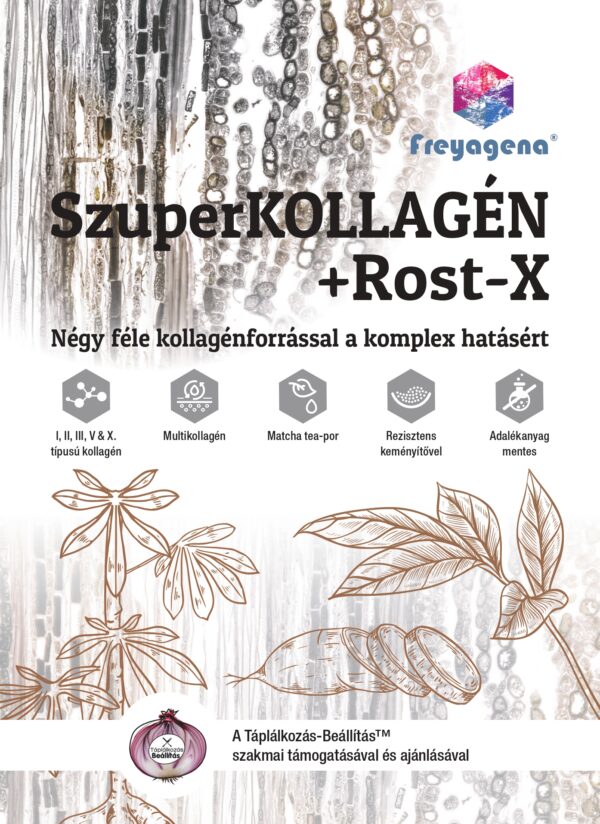 Freyagena SzuperKOLLAGÉN+Rost-X multikollagén por