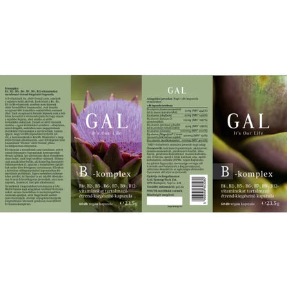 GAL B-komplex 60 vegán kapszula