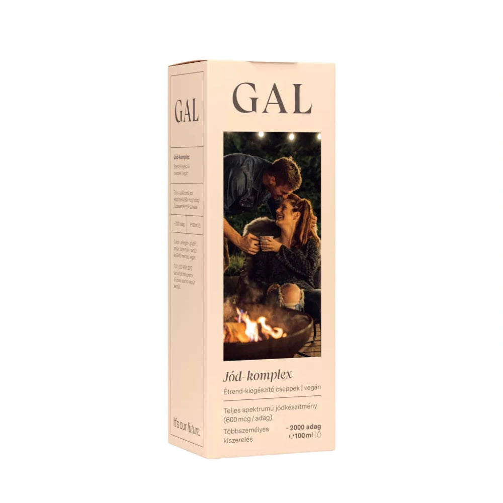 GAL Jód-Komplex 100ml családi kiszerelés apajzsmirigy egyensúlyáért