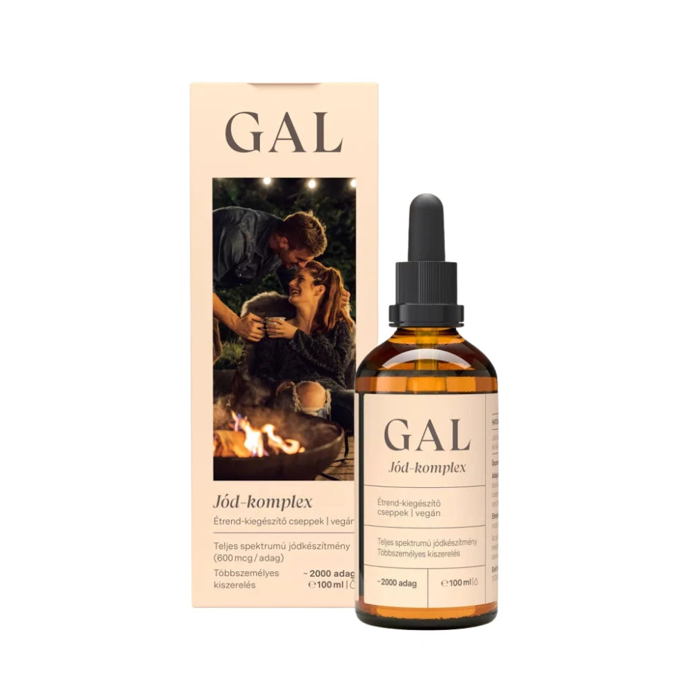 GAL Jód-Komplex 100ml családi kiszerelés apajzsmirigy egyensúlyáért