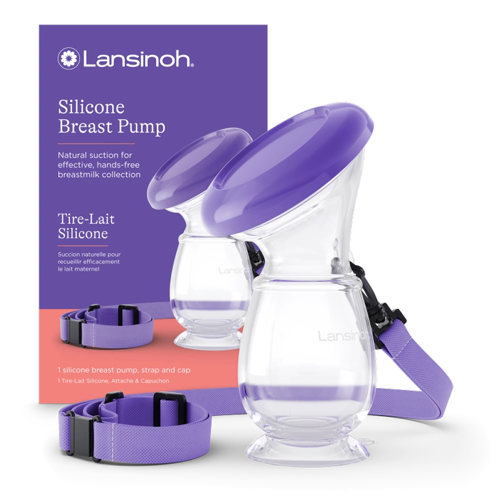 Lansinoh szilikon anyatejgyűjtő és mellszívó
