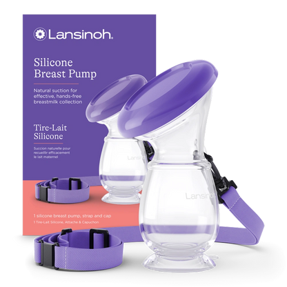 Lansinoh szilikon anyatejgyűjtő és mellszívó