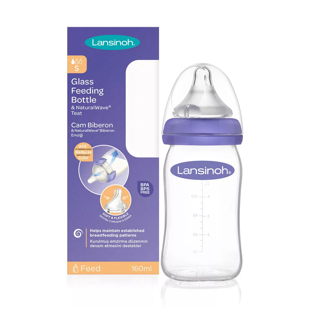 Lansinoh 160 ml. üveg cumisüveg