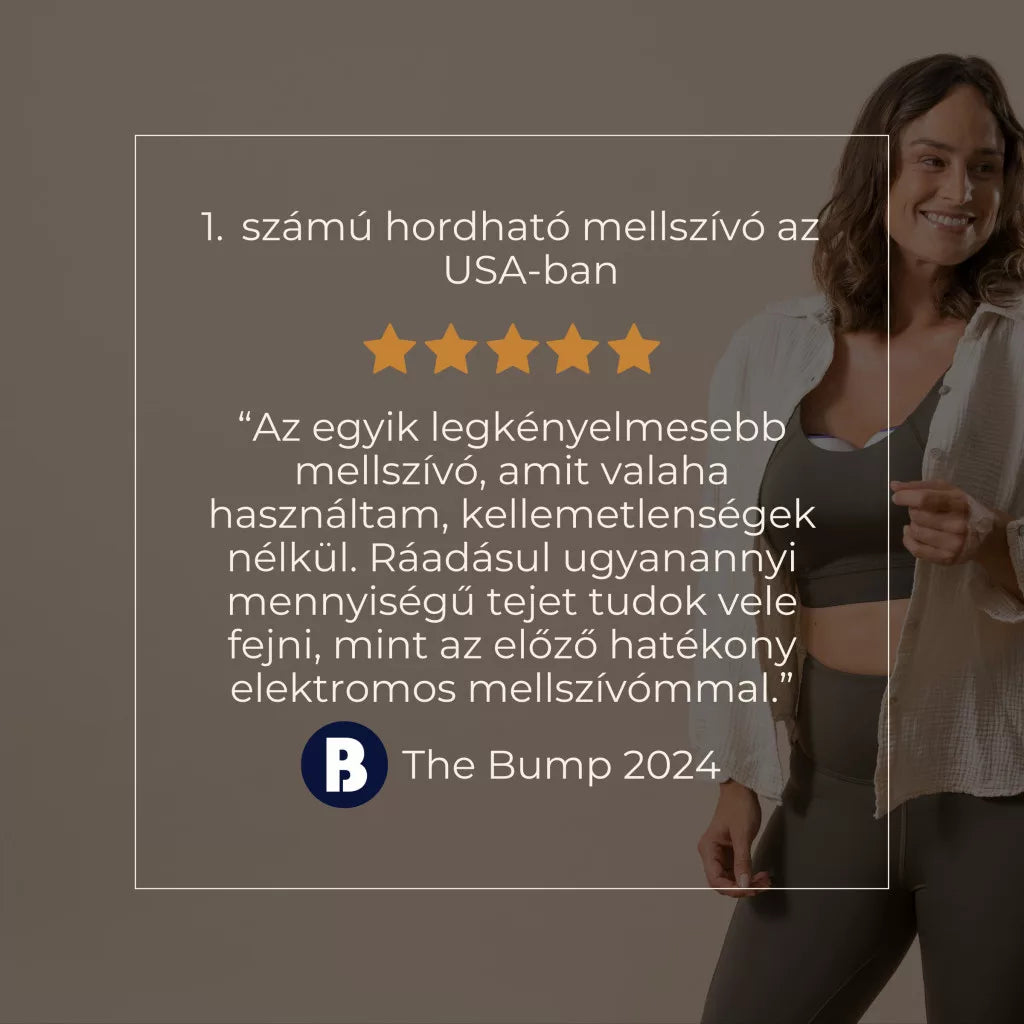 Lansinoh Double hordható mellszívó 4 fázisú