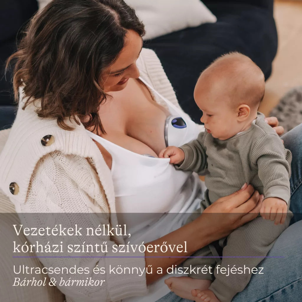 Lansinoh Double hordható mellszívó 4 fázisú