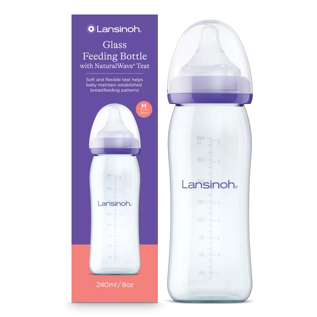 Lansinoh 240 ml. üveg cumisüveg