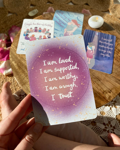 Postpartum and Motherhood Affirmation Cards - Modern Goddess