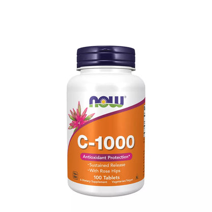 Now C-vitamin 1000mg + bioflavonoid kapszula – 100db