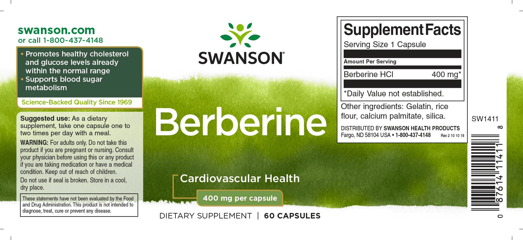 Swanson BERBERINE