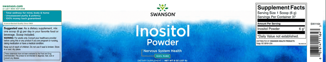 Swanson INOSITOL POWDER (Inositol por)
