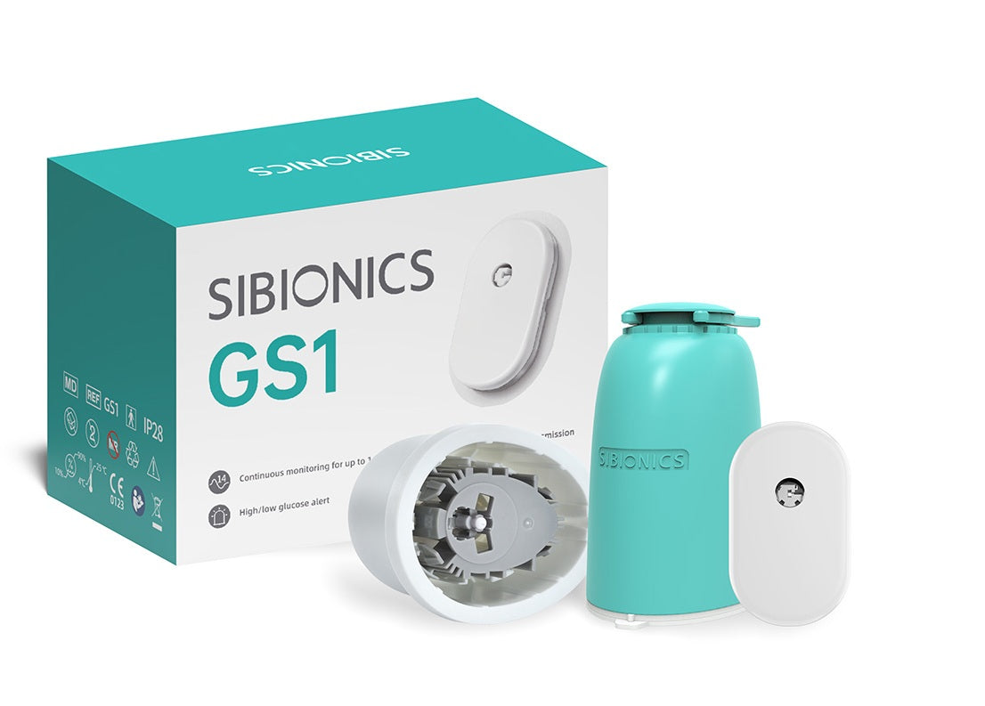 SIBIONICS GS1 CGM - Folyamatos cukormonitorozó rendszer