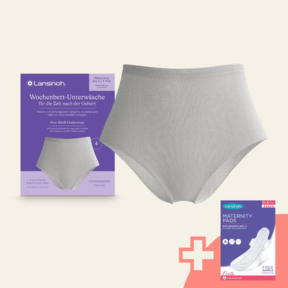 Lansinoh szülés utáni mosható alsónemű 4 db - Új Termék