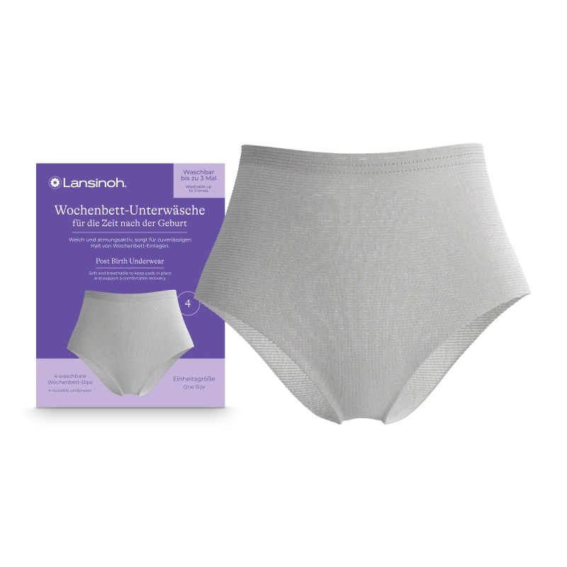 Lansinoh szülés utáni mosható alsónemű 4 db - Új Termék