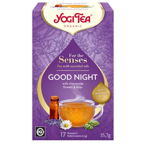 Yogi Tea® Bio tea az érzékeknek - Jó éjszakát 35,7g