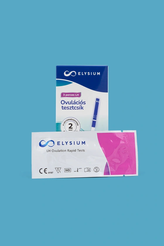 Elysium LH 30 mIU/ml ovuláció tesztcsík 10 db babaváráshoz