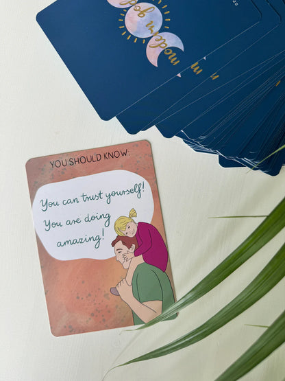 Fathers Affirmation Cards supporting fatherhood journey