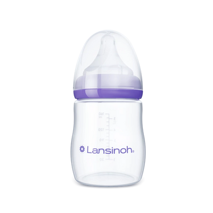 Lansinoh 2 fázisú kompakt elektromos mellszívó + 160ml cumisüveg szettben