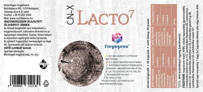 Lacto 7 Freyagena CN-X probiotikum immunerősítés terhességre